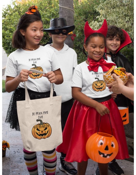 Tote Bag Je Peux Pas J'Ai Halloween | De Paris